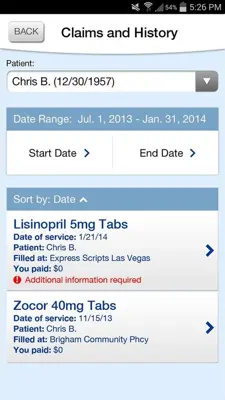 Express Scripts android App screenshot 0